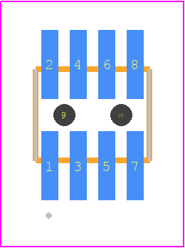 FTMH-104-02-G-DV-A - SAMTEC PCB footprint - Other - Other - FTMH-104-YY-XX-DV-A