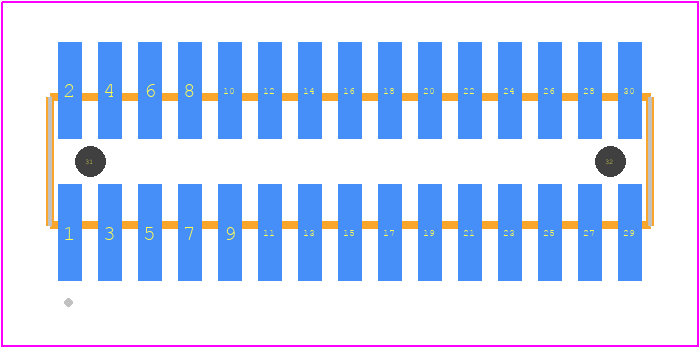 FTMH-115-02-LM-DV-A - SAMTEC PCB footprint - Other - Other - FTMH-115-YY-XX-DV-A