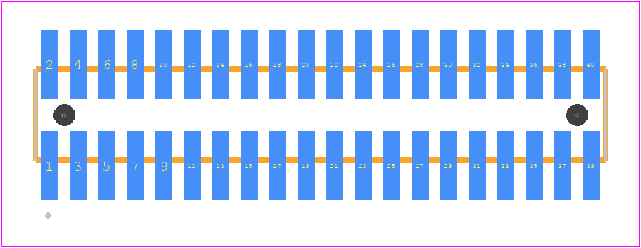 FTMH-120-02-L-DV-A - SAMTEC PCB footprint - Other - Other - FTMH-120-YY-XX-DV-A