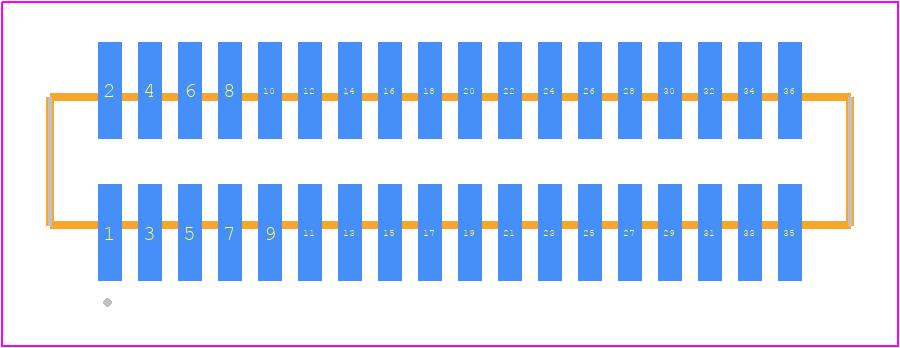 FTMH-118-03-G-DV-ES - SAMTEC PCB footprint - Other - Other - FTMH-118-YY-XX-DV-ES