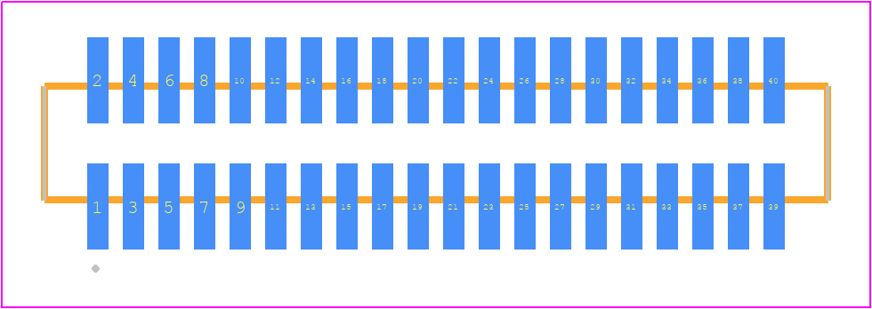 FTMH-120-03-LM-DV-ES - SAMTEC PCB footprint - Other - Other - FTMH-120-YY-XX-DV-ES