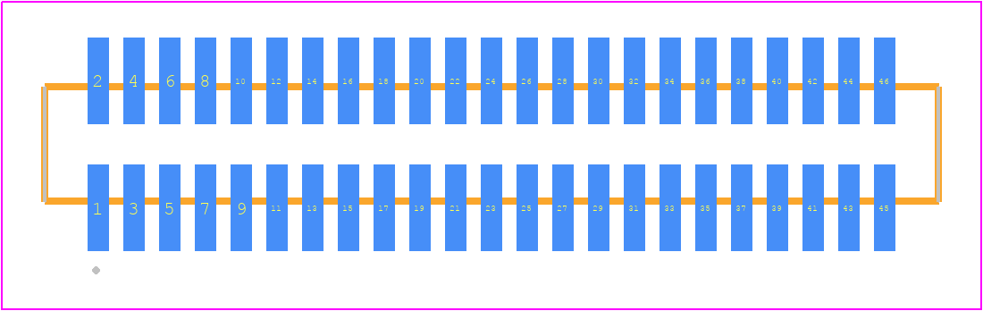 FTMH-123-02-F-DV-ES - SAMTEC PCB footprint - Other - Other - FTMH-123-YY-XX-DV-ES