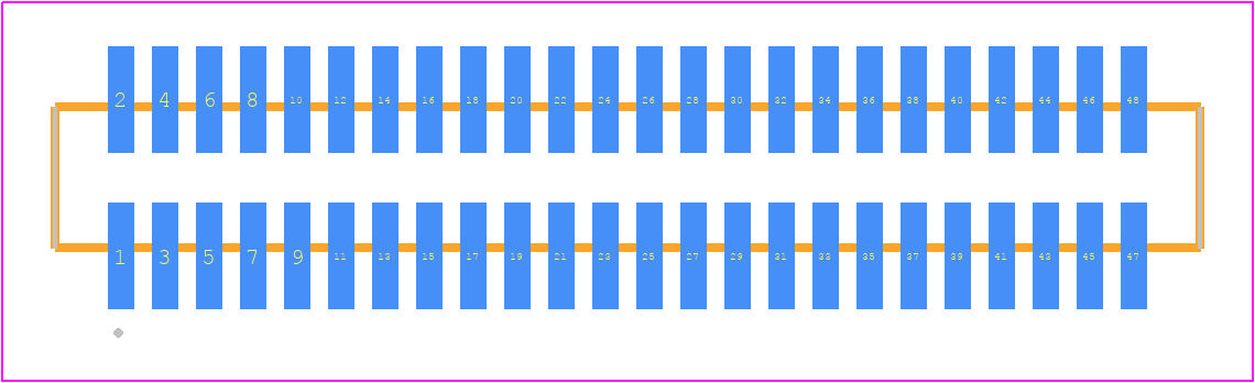 FTMH-124-02-G-DV-ES - SAMTEC PCB footprint - Other - Other - FTMH-124-YY-XX-DV-ES