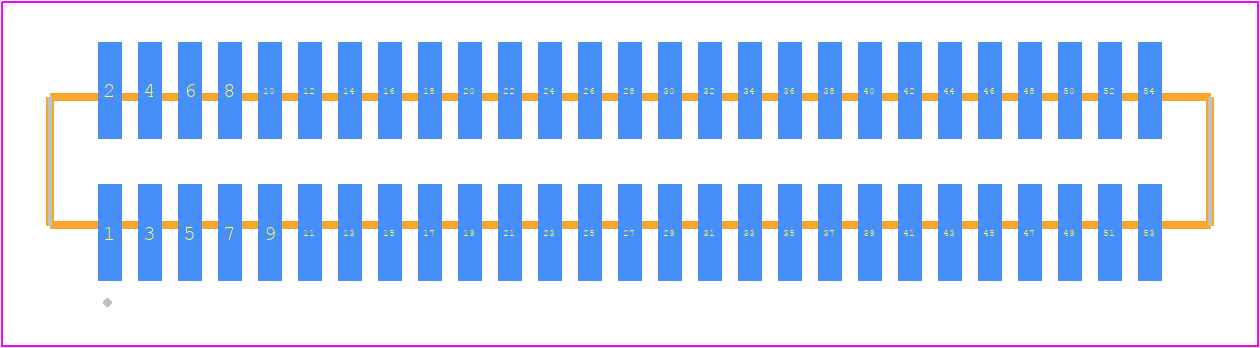 FTMH-127-02-F-DV-ES - SAMTEC PCB footprint - Other - Other - FTMH-127-YY-XX-DV-ES