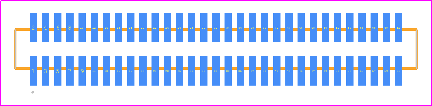 FTMH-131-03-G-DV-ES - SAMTEC PCB footprint - Other - Other - FTMH-131-YY-XX-DV-ES
