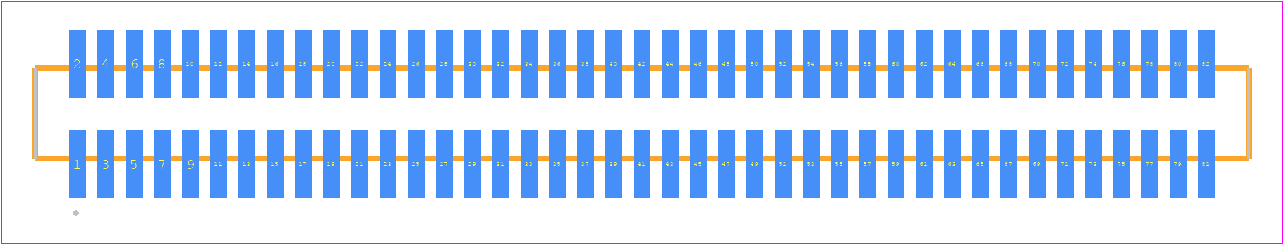 FTMH-141-03-FM-DV-ES - SAMTEC PCB footprint - Other - Other - FTMH-141-YY-XX-DV-ES
