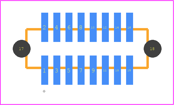 FTMH-108-02-F-DV-ES-A - SAMTEC PCB footprint - Other - Other - FTMH-108-YY-XX-DV-ES-A