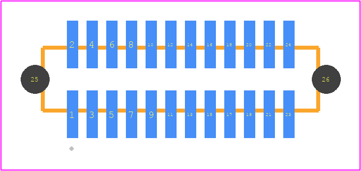 FTMH-112-03-F-DV-ES-A - SAMTEC PCB footprint - Other - Other - FTMH-112-YY-XX-DV-ES-A