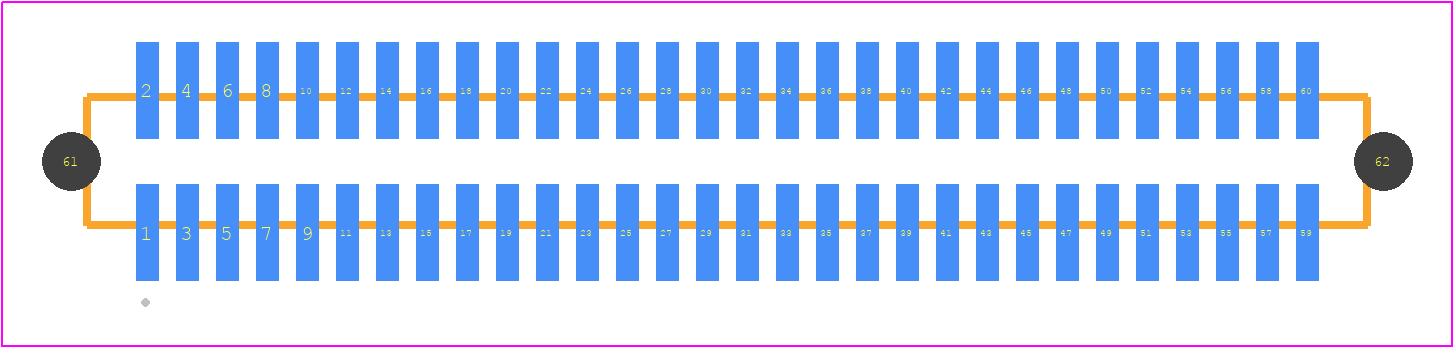 FTMH-130-02-L-DV-ES-A - SAMTEC PCB footprint - Other - Other - FTMH-130-YY-XX-DV-ES-A