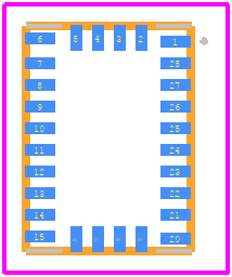 BNO080 - Hillcrest Laboratories, Inc. PCB footprint - Other - Other - BNO080-2