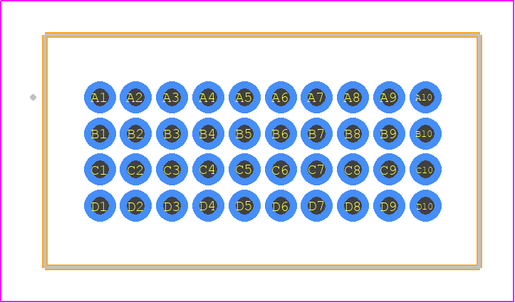 MOLC-110-11-SM-Q - SAMTEC PCB footprint - Other - Other - MOLC-110-YY-XX-Q