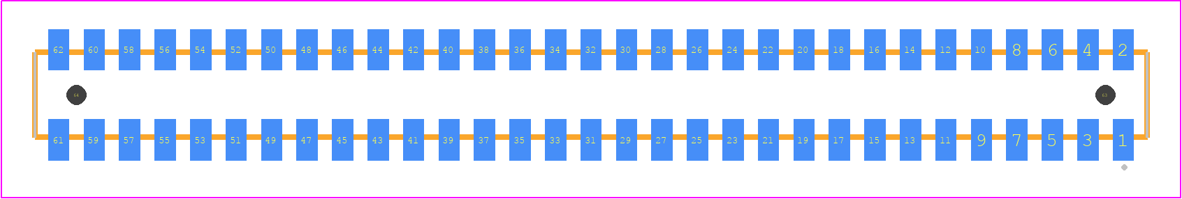 CLP-131-02-S-D-A - SAMTEC PCB footprint - Other - Other - CLP-131-02-XXX-D-A