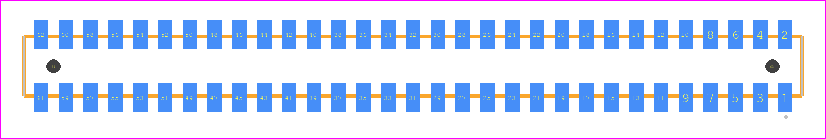 CLP-131-02-SM-D-A-TR - SAMTEC PCB footprint - Other - Other - CLP-131-02-XXX-D-A-TR