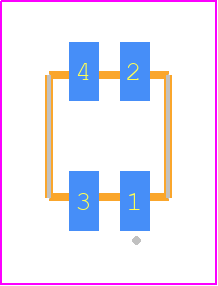 CLP-102-02-G-D-K - SAMTEC PCB footprint - Other - Other - CLP-102-02-XXX-D-K