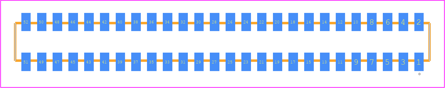 CLP-126-02-G-D-K - SAMTEC PCB footprint - Other - Other - CLP-126-02-XXX-D-K