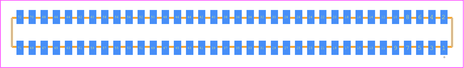 CLP-136-02-H-D-K - SAMTEC PCB footprint - Other - Other - CLP-136-02-XXX-D-K