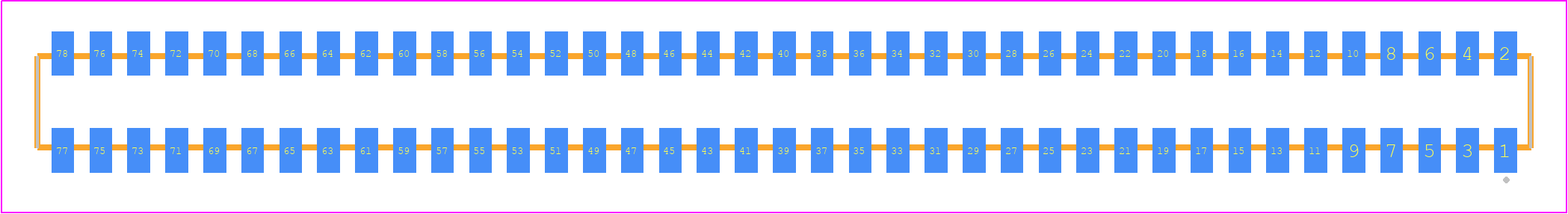 CLP-139-02-STL-D-K - SAMTEC PCB footprint - Other - Other - CLP-139-02-XXX-D-K