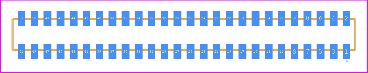 CLP-126-02-S-D-K-TR - SAMTEC PCB footprint - Other - Other - CLP-126-02-XXX-D-K-TR