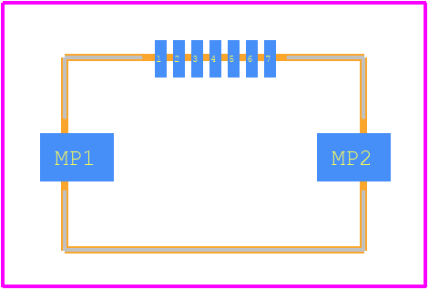 5051100792 - Molex PCB footprint - Other - Other - 5051100792-2