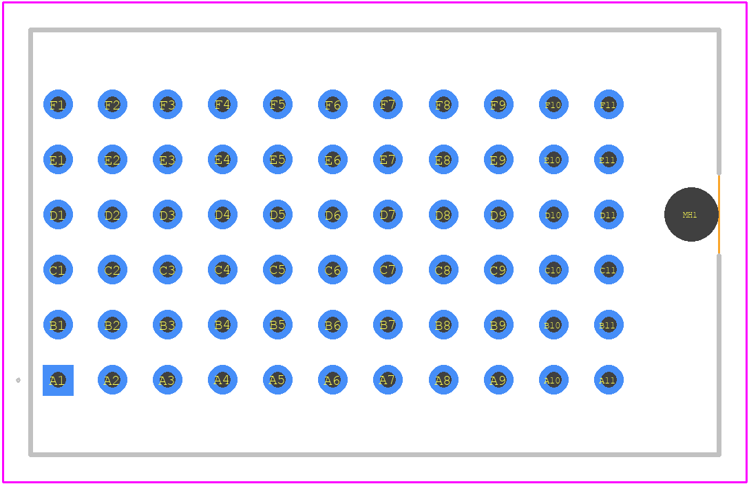 17030662001 - HARTING PCB footprint - Other - Other - 17030662001-2