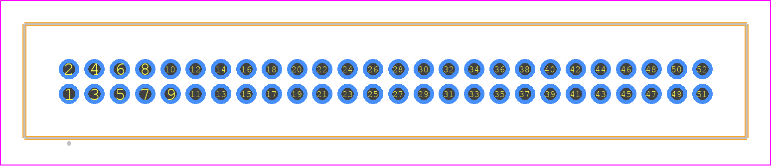 TFM-126-03-LM-D - SAMTEC PCB footprint - Other - Other - TFM-126-XX-YYY-D