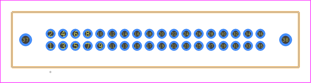 TFM-118-03-H-D-WT - SAMTEC PCB footprint - Other - Other - TFM-118-YY-XXX-D-WT