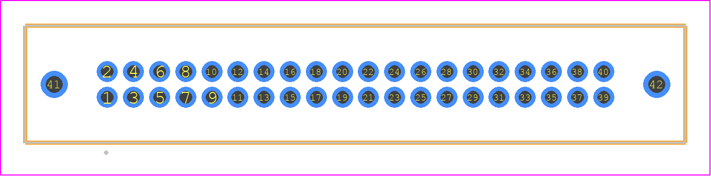 TFM-120-01-STL-D-WT - SAMTEC PCB footprint - Other - Other - TFM-120-YY-XXX-D-WT
