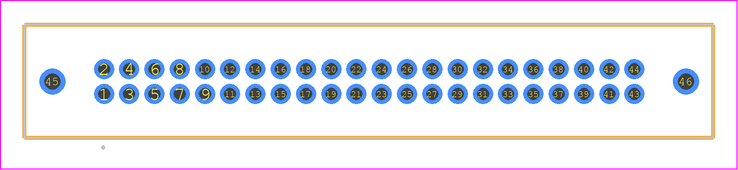 TFM-122-03-STL-D-WT - SAMTEC PCB footprint - Other - Other - TFM-122-YY-XXX-D-WT