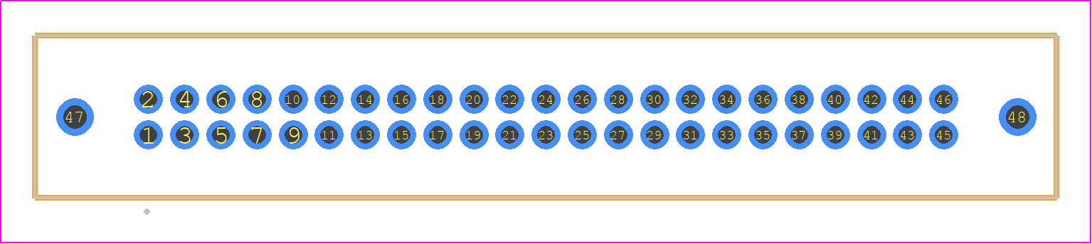 TFM-123-01-F-D-WT - SAMTEC PCB footprint - Other - Other - TFM-123-YY-XXX-D-WT