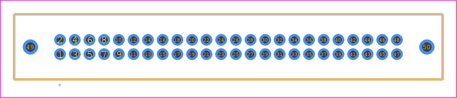 TFM-124-01-L-D-WT - SAMTEC PCB footprint - Other - Other - TFM-124-YY-XXX-D-WT