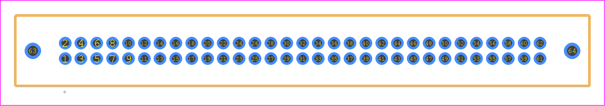 TFM-131-03-S-D-WT - SAMTEC PCB footprint - Other - Other - TFM-131-YY-XXX-D-WT