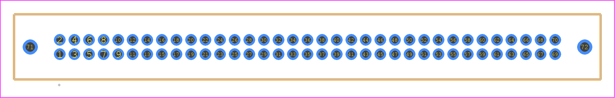 TFM-135-01-F-D-WT - SAMTEC PCB footprint - Other - Other - TFM-135-YY-XXX-D-WT