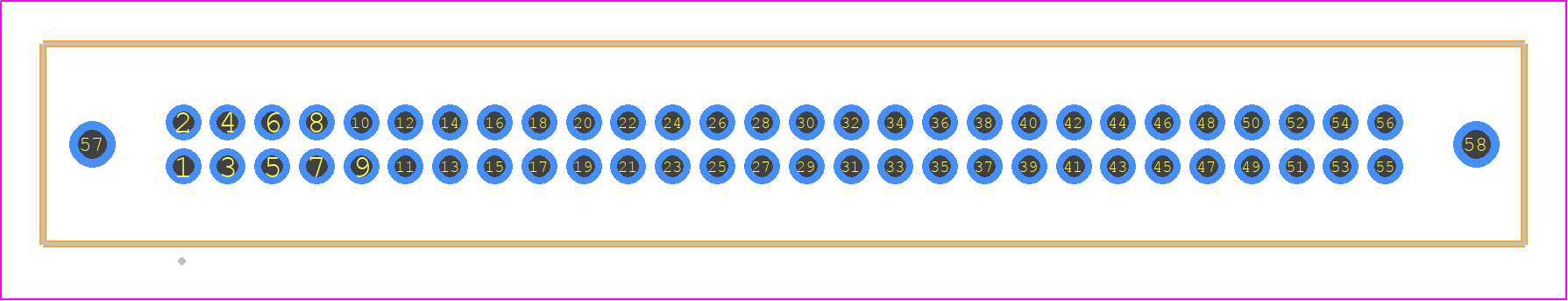 TFM-128-01-LM-D-WT-TR - SAMTEC PCB footprint - Other - Other - TFM-128-YY-XXX-D-WT-TR