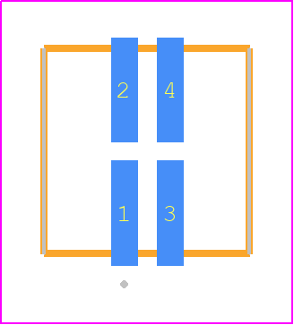 TFM-102-02-L-D-K - SAMTEC PCB footprint - Other - Other - TFM-102-02-XXX-D-Y