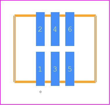 TFM-103-02-SM-D-K - SAMTEC PCB footprint - Other - Other - TFM-103-02-XXX-D-Y