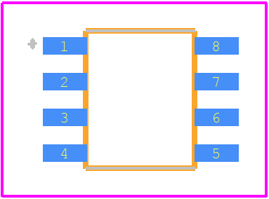 TPS3305-33DR - Texas Instruments PCB footprint - Other - Other - TPS3305-33DR-2