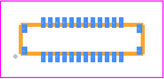 AXF6D2412 - Panasonic PCB footprint - Other - Other - AXF6D2412