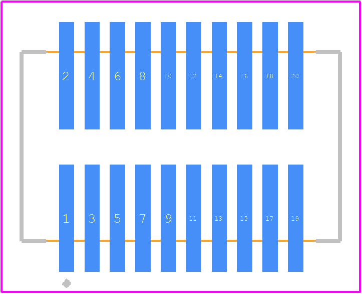 TML-110-02-L-D-SM - SAMTEC PCB footprint - Other - Other - TML-110-02-L-D-SM-2