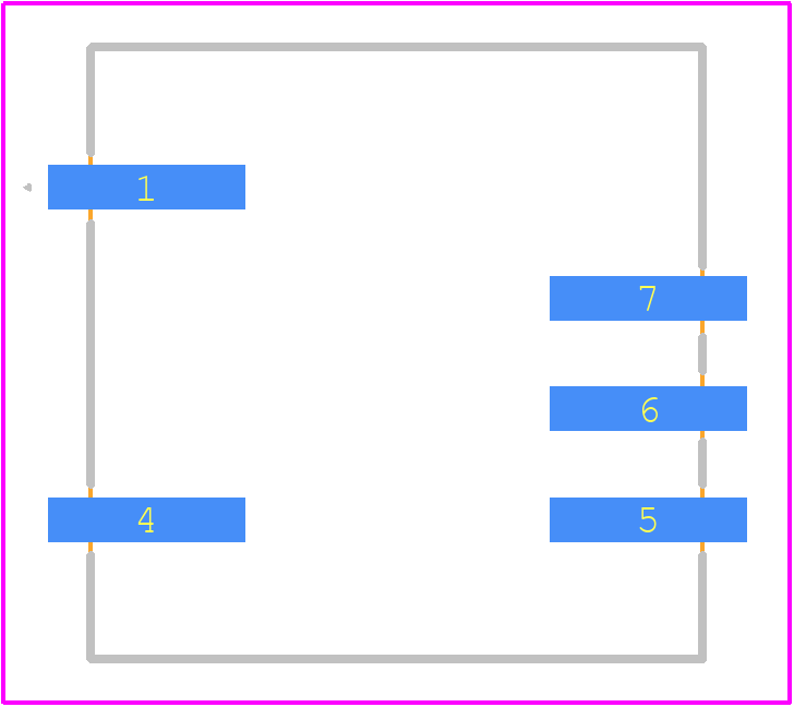 PQP3-D24-S3-M - CUI Inc. PCB footprint - Other - Other - PQP3-D24-S3-M-1