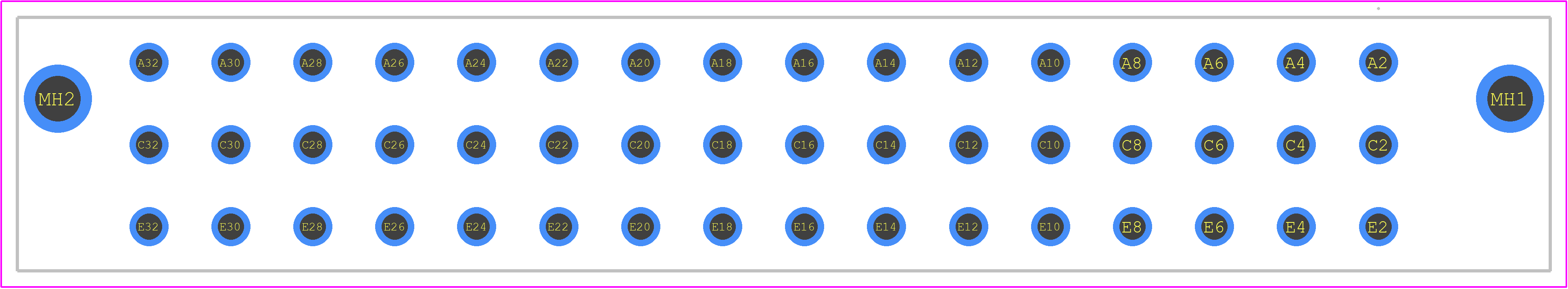 354446 - TE Connectivity PCB footprint - Other - Other - 354446-2