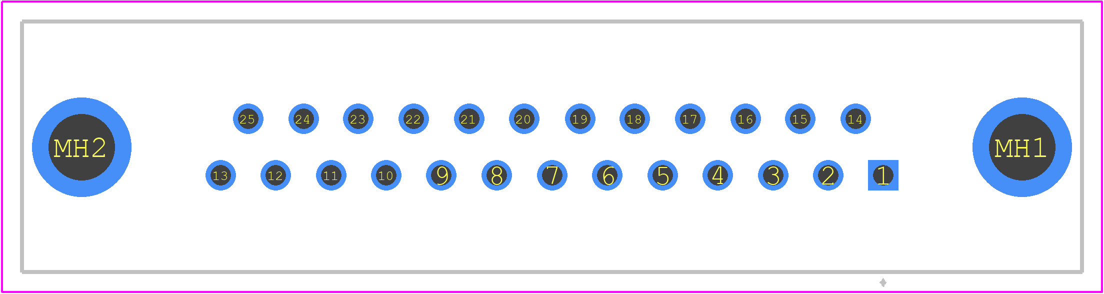 09643227240 - HARTING PCB footprint - Other - Other - 09643227240-1