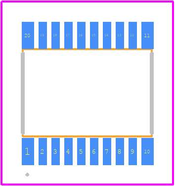 TDA8547TS/N1 - NXP PCB footprint - Other - Other - SOT266-1(H=1.5mm)