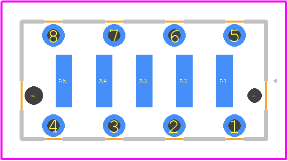 214919 - TE Connectivity PCB footprint - Other - Other - 214919-1