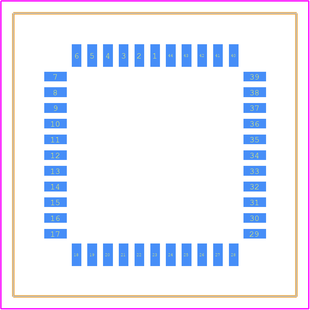 940-44-044-17-400000 - Mill-Max PCB footprint - Other - Other - 940-44-044-17-400000-1