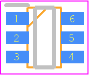 OB2263 - KEXIN PCB footprint - SOT23 (6-Pin) - SOT23 (6-Pin) - SOT-163(SOT-23-6)
