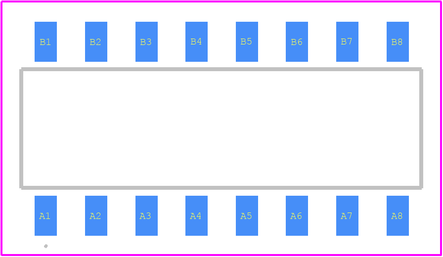 EDS08SGRNTR04Q - TE Connectivity PCB footprint - Other - Other - DIP-8P