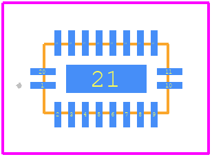 74VCX245BQX - onsemi PCB footprint - Other - Other - 74VCX245BQX-6