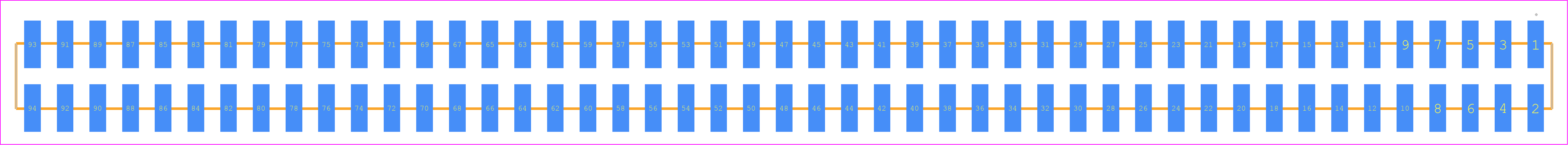 TSM-147-01-TM-DV - SAMTEC PCB footprint - Other - Other - TSM-147-YY-ZZZ-DV