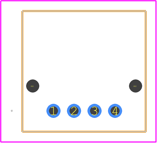 0559350410 - Molex PCB footprint - Other - Other - 0559350410-1