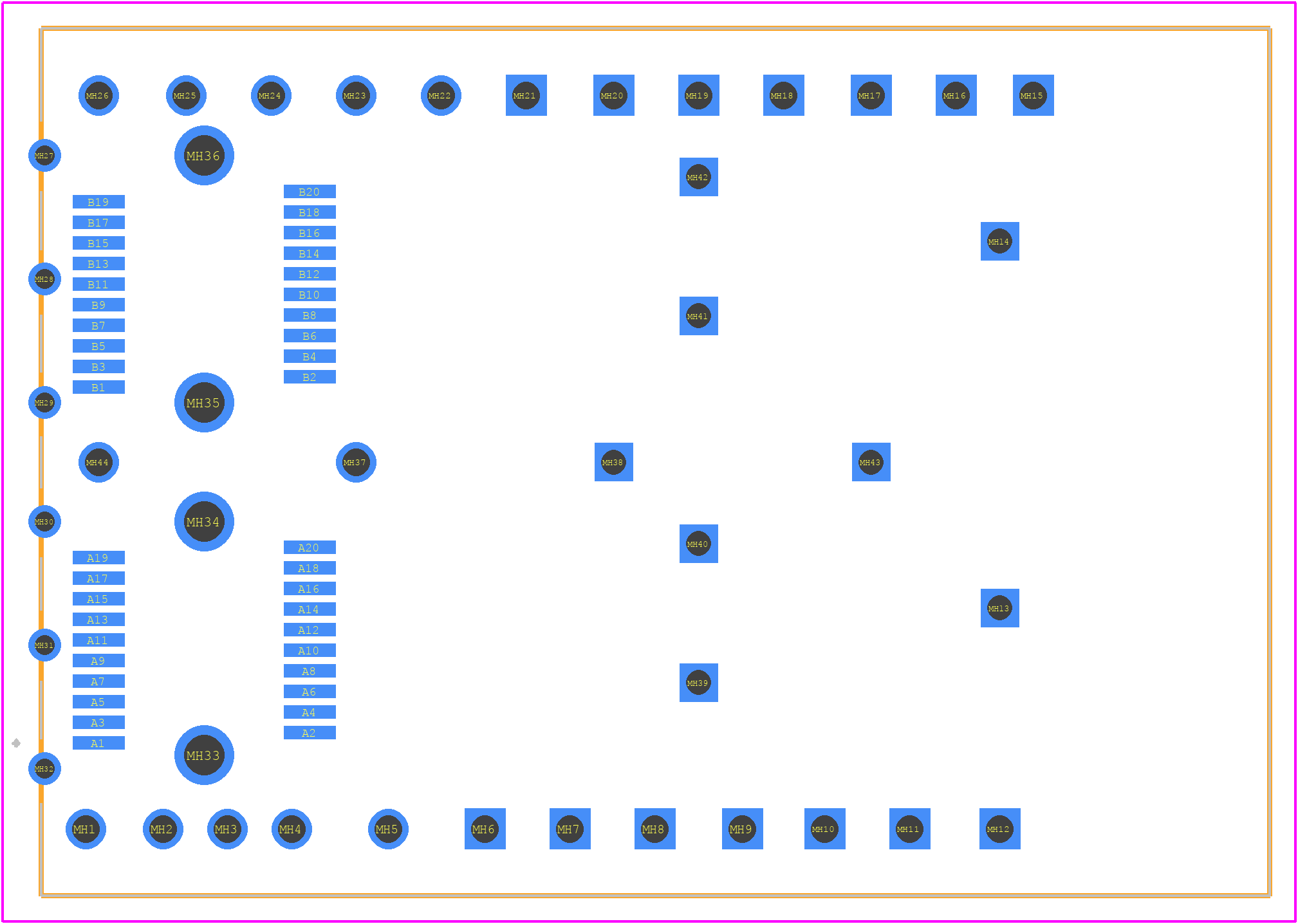 SFPC-2PF-01-S - SAMTEC PCB footprint - Other - Other - SFPC-2PF-01-S-1
